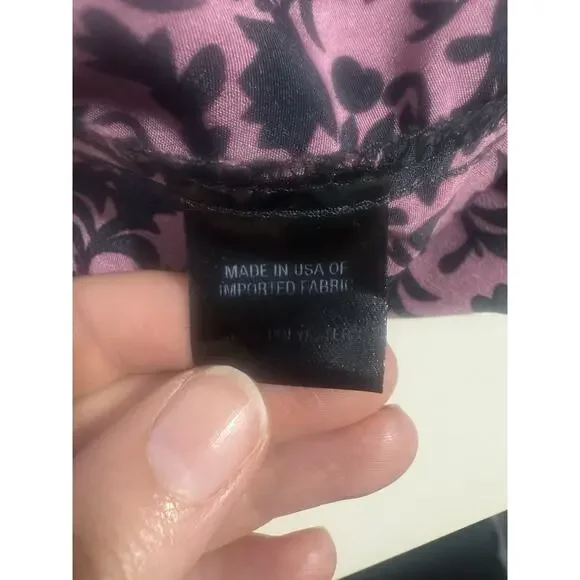 Supply&Demand Small Corporate Gothic Puff Sleeve Cotteque Blouse Emo Business - Picture 5 of 9